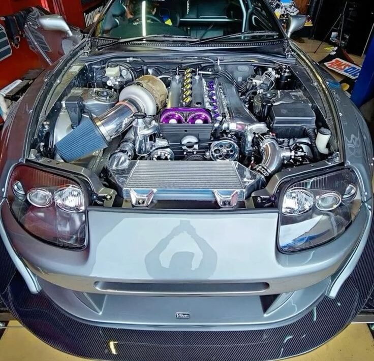 Modified Toyota Supra Mk4