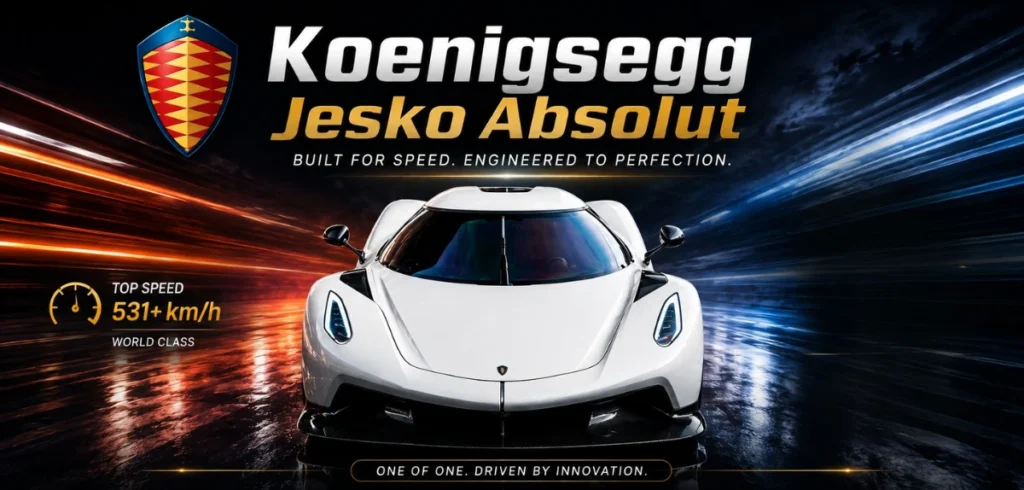 Koenigsegg Jesko Absolut Price in India: Latest 2026 Cost, Top Speed and Specifications Koenigsegg Jesko Absolut Price in India