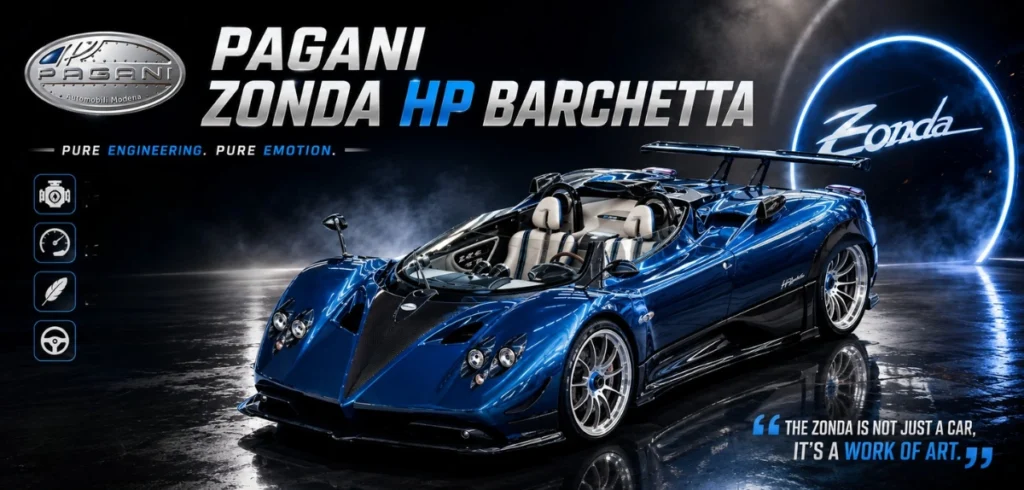 Pagani Zonda HP Barchetta: The Rarest Hypercar Masterpiece on Earth Pagani Zonda HP Barchetta