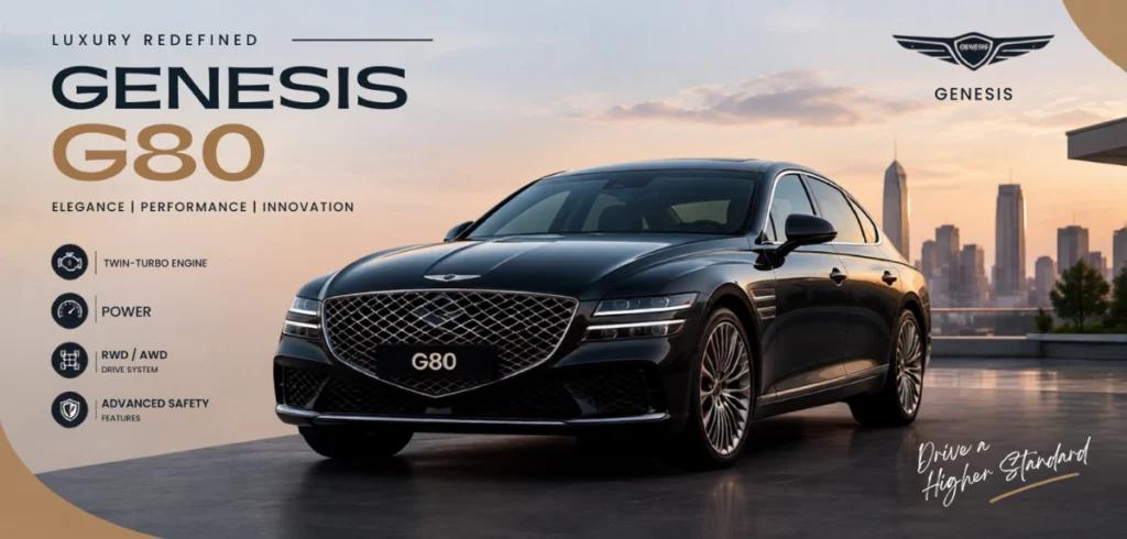 Genesis G80 Price in India