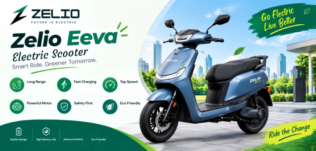 Zelio Eeva Electric Scooter: Complete 2026 Review, Pricing & Performance Guide Zelio Eeva Electric Scooter