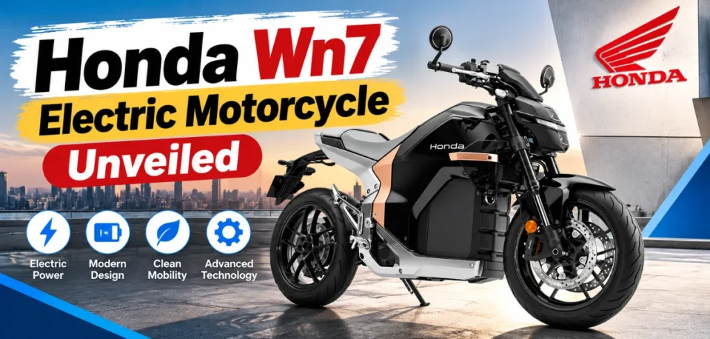 Honda Wn7 Electric Motorcycle Unveiled