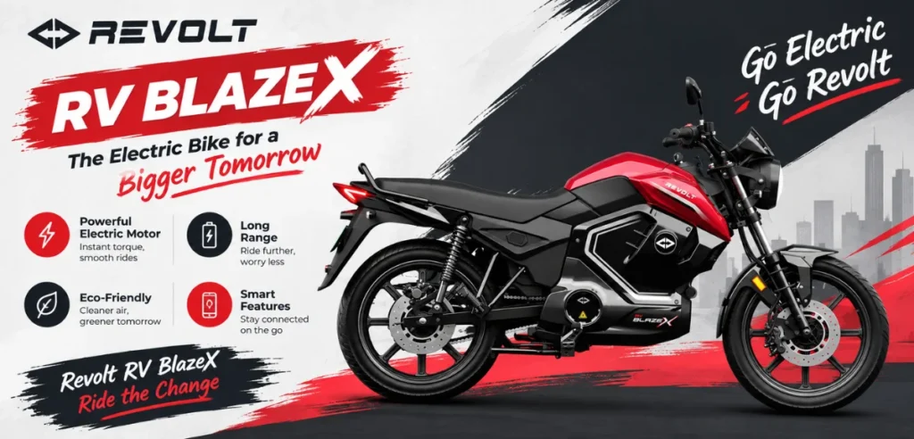 Revolt RV Blazex Price, Range, Top Speed & Specifications Guide 2026 Revolt RV Blazex