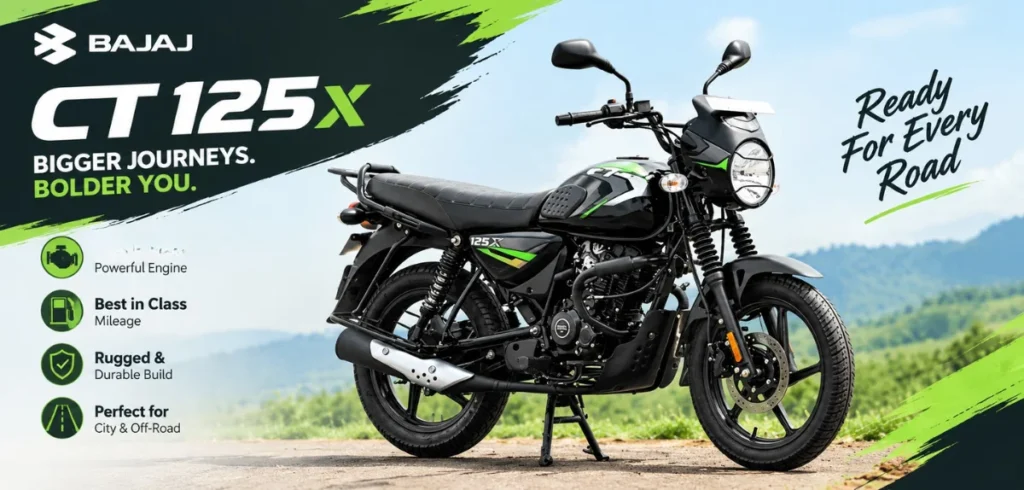 Bajaj CT 125x On Road Price