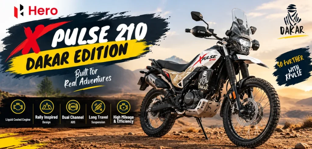 Hero Xpulse 210 Dakar Edition
