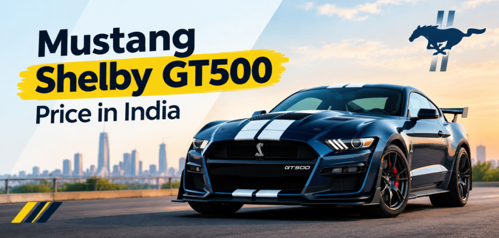 Mustang Shelby Gt500 Price in India